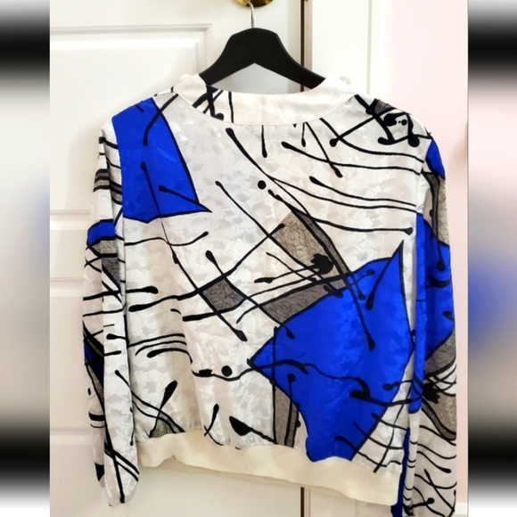 *Rare* Vintage 80s 90s graphic long sleeves top - Picture 2 of 4